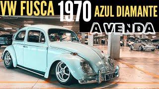 VW FUSCA 1970 AZUL DIAMANTE   - MB CLASSIFICADOS