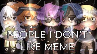 Bnha  People I don’t like meme  Inverted Dekusquad  Gacha Club