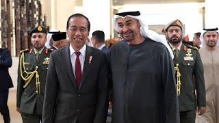 Presiden Jokowi Tiba di Abu Dhabi Persatuan Emirat Arab 16 Juli 2024