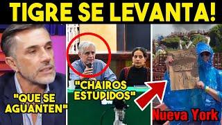 KARMA INMEDIATO FISGON SE BURLA DEL TIGRE DEFIENDE A SERGIO MAYER. PUEBLO SE LEVANTA