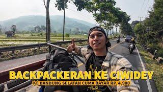 BKI 116 part 1  AKSES DARAT KE CIWIDEY DARI KOTA BANDUNG BAGI BACKPACKER - Nebeng Lagi Euyyy