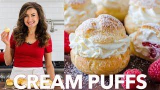 How To Make Easy Cream Puffs - Natashas Kitchen