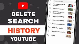 How to Delete Search History on YouTube 2023 New Update