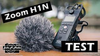 Zoom H1N Audio TEST  Records High Quality SOUND Outdoor and Indoor