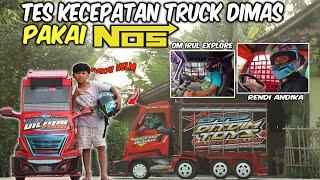 UPGRADE MESIN TRUK DIMAS PAKAI HELM TES DRIVE KECEPATAN TRUK DITDIM BIAR SEPERTI MO ALODI