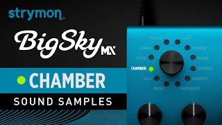 Strymon BigSky MX  Sound Samples  Chamber Reverbs