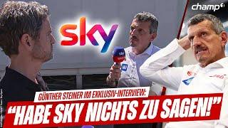 Nach Eklat-Interview - Günther Steiner über Sky „Ich habe keine Lust mehr“  EXKLUSIV-INTERVIEW