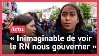 Plus de 25 000 bretons de toutes les générations manifestent contre lextrême droite