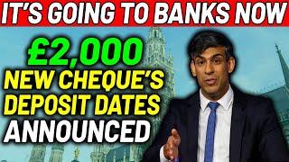 Its Going To Banks Now £2000 Cheques Deposit Dates Announced For UK Seniors