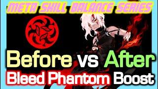 Bleed Phantom DPS Before vs After KR Sep Boost  DPS Increased for 1x Floor   Dragon Nest China