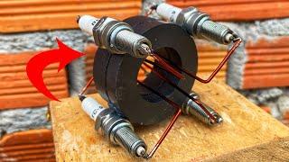 How to Make 230v Free Energy With Big Magnet
