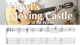 Howls Moving Castle   世界の約束  The Promise of the World     sheet music｜TAB