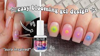 EASY DIY *BLOOMING GEL* AURA NAILS AT HOME TUTORIAL  The Beauty Vault