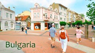 BULGARIA Varna. An Amazing Walk from The City Center to The Beautiful Park on The Waterfront.