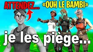 Ces RICHES se moquent de moi car jai un Skin BAMBI sur Fortnite et jai montré la RECON EXPERT...