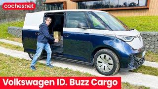 La Furgoneta Eléctrica de Volkswagen  VW ID. Buzz Cargo  Prueba  Test  Review en español