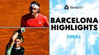 Stefanos Tsitsipas vs Casper Ruud For The Title  Barcelona 2024 Final Highlights