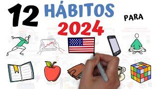 12 hábitos para 2024  SejaUmaPessoaMelhor