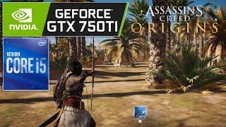 Assassins Creed Origins - GTX 750 Ti 2GB + i5 10400F - 1080p Very Low Settings