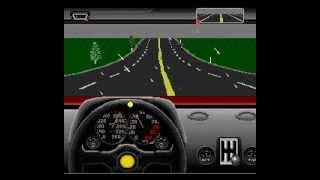 Snes - Test Drive II - The Duel - Ferrari F40 West Coast