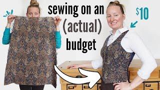 Tiny Budget Average Tools AMAZING Clothes A Realistic Sewing Challenge to Inspire & Encourage
