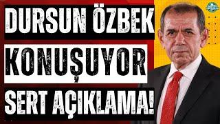 Galatasaray Başkanı Dursun Özbek konuşuyor  Ali Koç Türk futbolu için beka problemidir