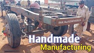 Handmade Hino Truck Production In Pakistan  Truck Manufacturing Process in Local Workshop