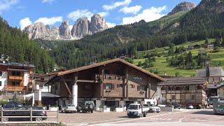 Campitello di Fassa. Trento. Italia in 4K