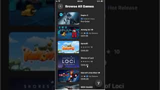 How to find and download all free games apps and entertainment in Oculus Meta Quest