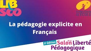 La pédagogie explicite en Français
