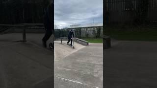 Nice Manual Skatepark Mishap