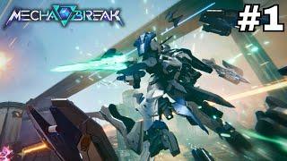 Mecha BREAK Beta - Lets Play Part 1 NEW Mech Multiplayer Game