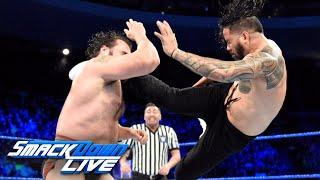 The Usos vs. Rusev & Aiden English SmackDown LIVE Dec. 12 2017