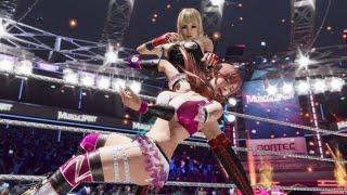 【DOA6】ほのかとマリーのキャットファイトリョナ停止無し【Ryona】