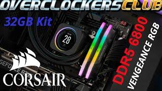 Corsair Vengeance RGB DDR5 6800MHz RAM Kit Review