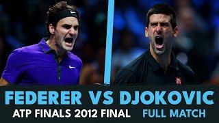 Roger Federer vs Novak Djokovic Nitto ATP Finals 2012 Final  FULL MATCH HIGHLIGHTS