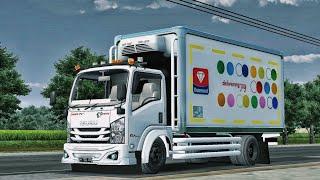 Share Livery Mod Bussid Truck Isuzu NMR 71 Box Freezer - Bus Simulator Indonesia