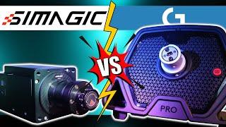 Versus Simagic Alpha Mini vs Logitech G Pro