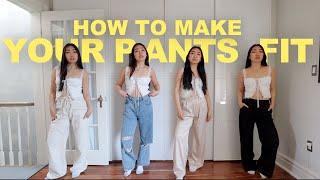 Hem Your Pants like a PRO with no sewing machine 4 easy ways