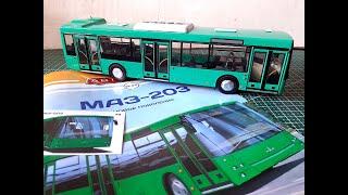 Наши автобусы №42 МАЗ 203 MODIMIO