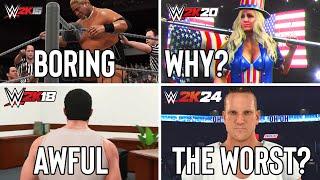 The Worst DLC In Every WWE 2K Game