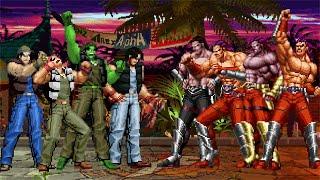 The King of Fighters MUGEN  Ralf Jones vs Krauser