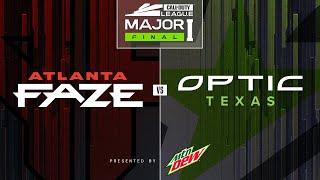 Major 1 Finals   @AtlantaFaZe vs  @OpTicTexas    OpTic Major 1  Day 4