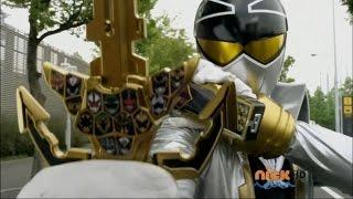 Super Megaforce - Super Mega Gold Transformation  Episode 9 Power of Six  Power Rangers Official