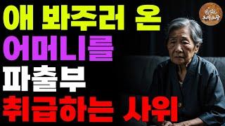 “이제 시골로 돌아가세요.” 딸 귀한 대접받으라고 사위에게 잘했더니 맨몸으로 쫓겨난 어머니  사연  노후  라디오  오디오북  노년의삶  인생이야기 