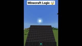 Minecraft Logic Be Like...‍️ #scorpionop #minecraft #shorts #short #minecraftlogic