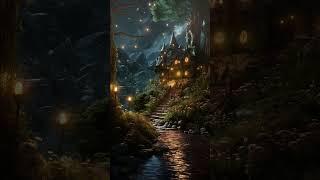 Mystical Melodies Enchanted Forest 8D Solfeggio Experience #shorts #8daudio  #relaxingmusic