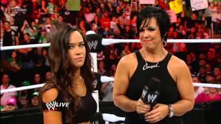 Vickie Guerrero plays voicemails she claims AJ left for John Cena Raw Nov. 12 2012