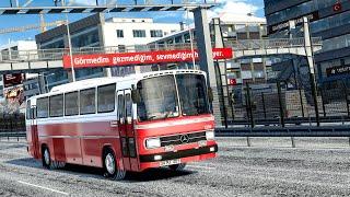 ️ Mercedes-Benz O302 Otomarsan  Ets 2 Bus Mod 1.49 Gameplay  Real 2K Ultra Graphics