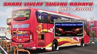 MR EMON  SHARE LIVERY SUGENG RAHAYU MR EMON  Livery Shd Ori Bussid  Bus Simulator Indonesia